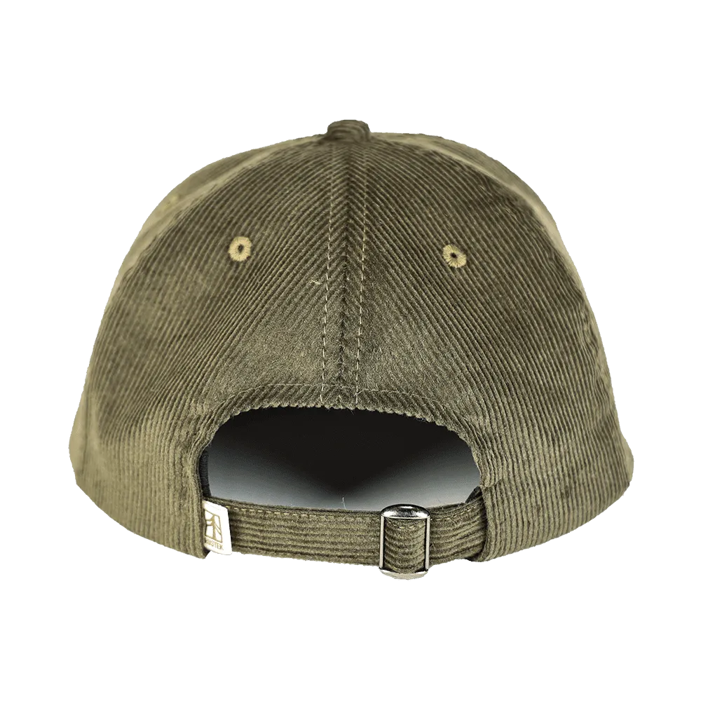 Trillium Hemp Corduroy Strapback | Green