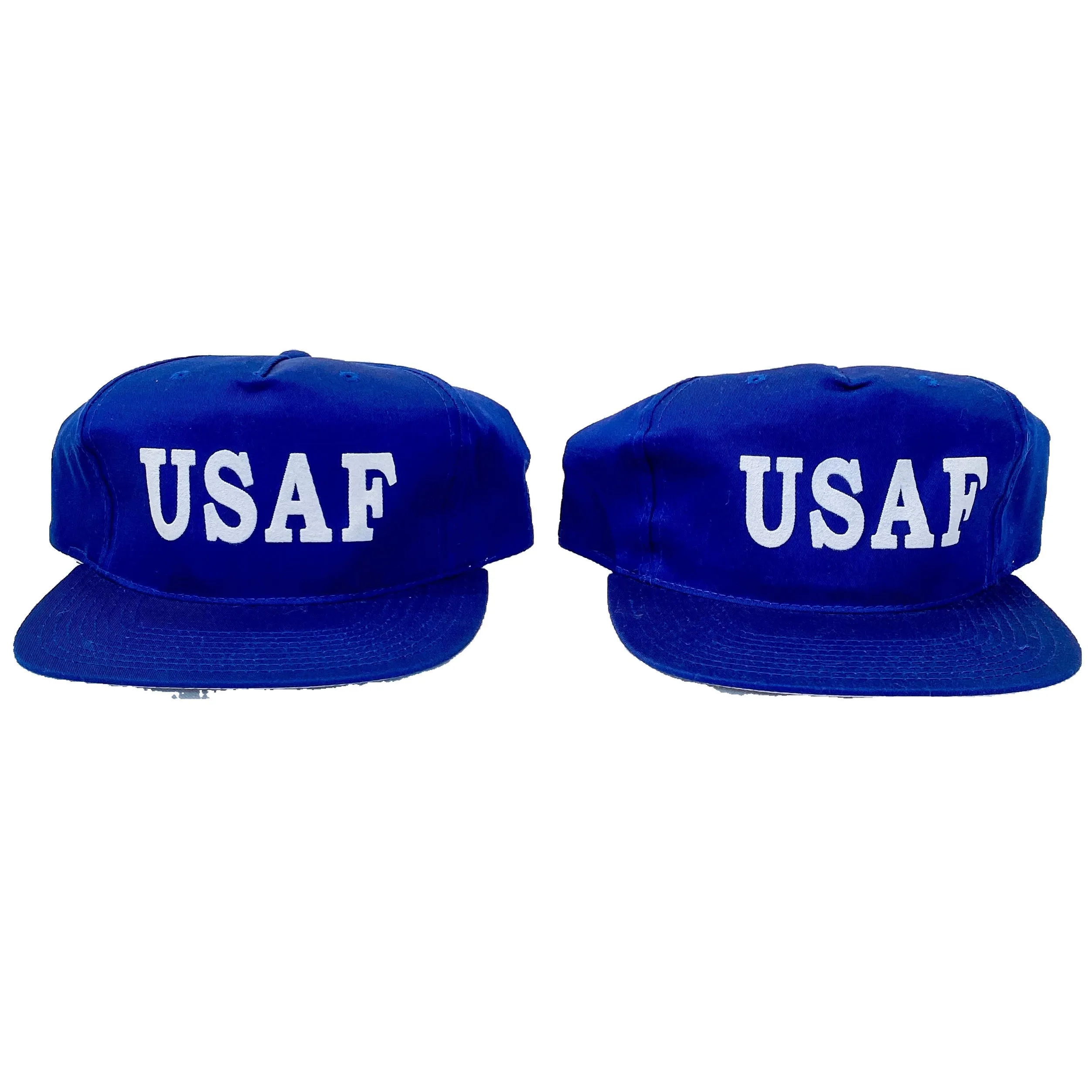 Vintage New Era USAF Snapback Baseball Hat Cap