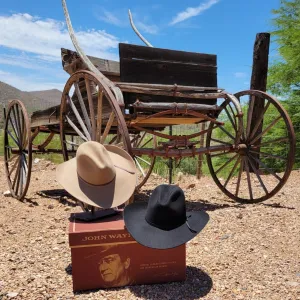 Wool Hat the "Peacemaker" John Wayne Collection by Stetson SWPMKR-6430